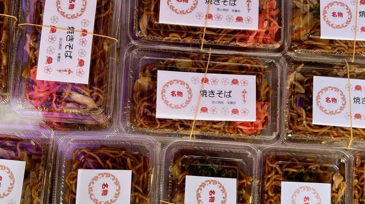 「みんみん祭」での名物！大好評の「焼きそば」