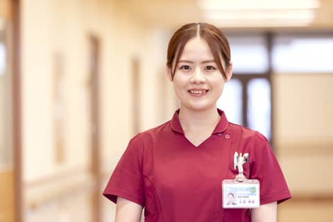 看護部女性スタッフのポートレート