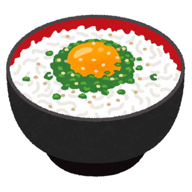 しらす丼のイラスト