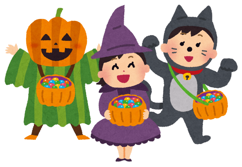 ハロウィンのイラスト