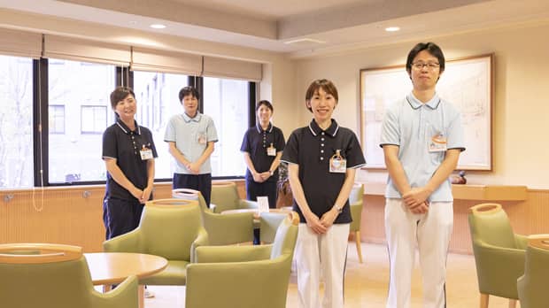 介護老人保健施設 からざステーション 職員の集合写真