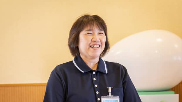 介護部長小川朋子の写真