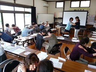 出前講座「住み慣れた地域で過ごす」の様子1