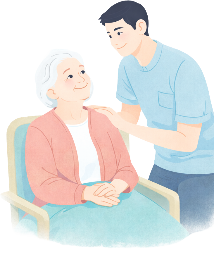 介護施設での優しい支援